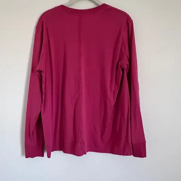 Lululemon All Yours Long-Sleeve Shirt, Vintage Rose, Sz 6 - Picture 3 of 7
